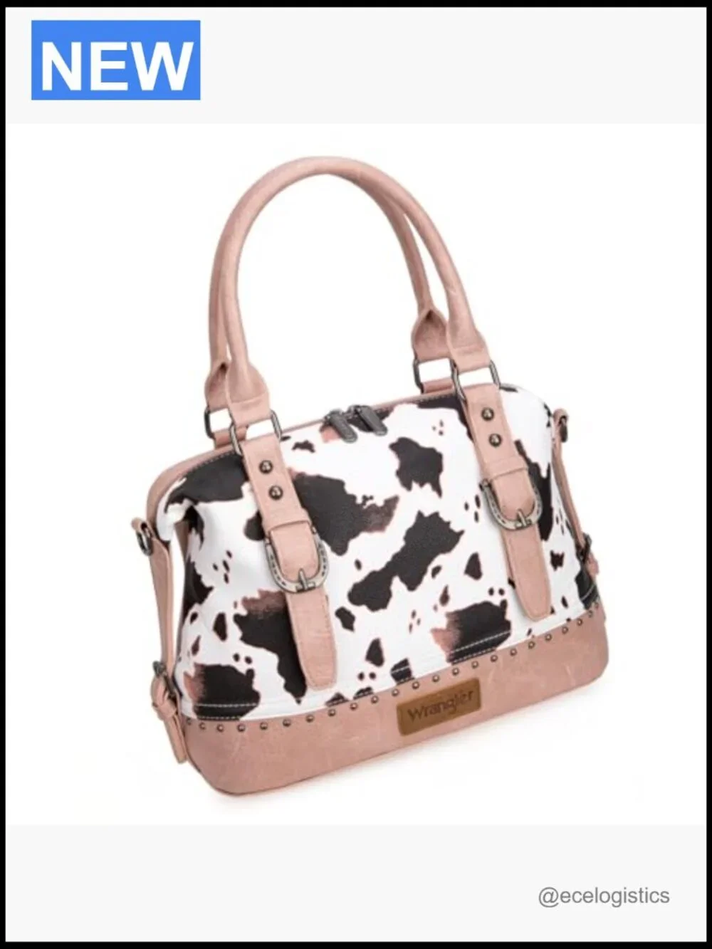Western Barrel Satchel Hobo Shoulder Bag with Detachable Strap